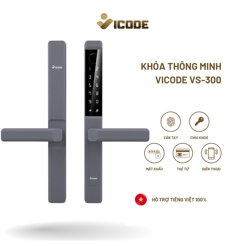 Lý do nên chọn khóa thông minh VICODE VS-300